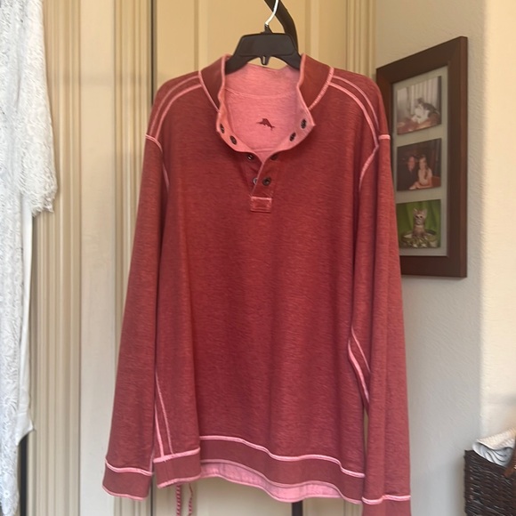 NWOT Tommy Bahama reversible sweatshirt never worn XL - Picture 1 of 3
